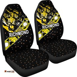 Richmond Car Seat Covers Tigers Dotted