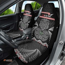 Aotearoa Toitu Te Tiriti Car Seat Cover Stand Together! Stand Stronger! NZ Tiki