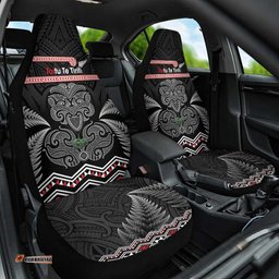 Aotearoa Toitu Te Tiriti Car Seat Cover Stand Together! Stand Stronger! NZ Tiki