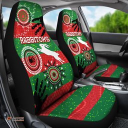 South Sydney Rabbitohs Indigenous Car Seat Covers Country Style No.1