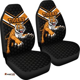 Wests Car Seat Covers Tigers