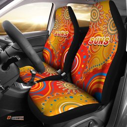 Suns Car Seat Covers Sun Indigenous Gold Coast