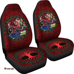 Isle of Man Tourist Trophy races Car Seat Covers Merry Christmas Special Version
