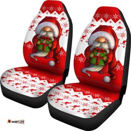 Australia Car Seat Cover - Christmas Gnome Seat Covers Kangaroo & Snowflake Universal Fit