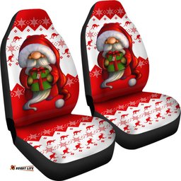 Australia Car Seat Cover - Christmas Gnome Seat Covers Kangaroo & Snowflake Universal Fit