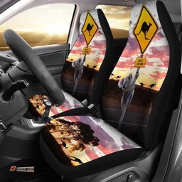 Koala Car Seat Covers, Kangaroo Sign Sunset Landscape Art