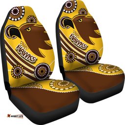 Pride Hawks Car Seat Covers Hawthorn Indigenous