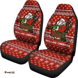 Scotland Santa Claus Car Seat Covers