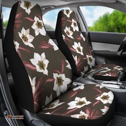 Wales Narcissus Flower Car Seat Covers
