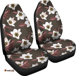 Wales Narcissus Flower Car Seat Covers