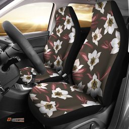Wales Narcissus Flower Car Seat Covers