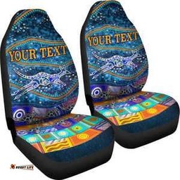 Custom Car Seat Covers Kangaroo Dreaming