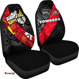 Bombers NAIDOC Week Car Seat Covers Essendon Ingenious Spesial Version 01