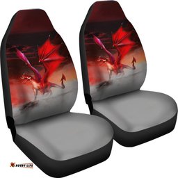 Wales Car Seat Covers Dragon Ty Mawr Lighthouse