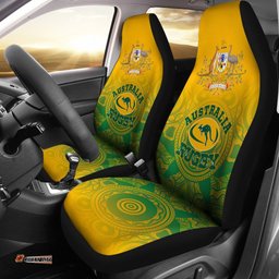Aboriginal Car Seat Covers, Australia Rugby and Coat Of Arms