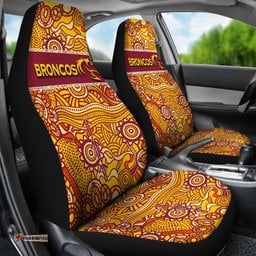 Brisbane Broncos Car Seat Covers Aboriginal Patterns
