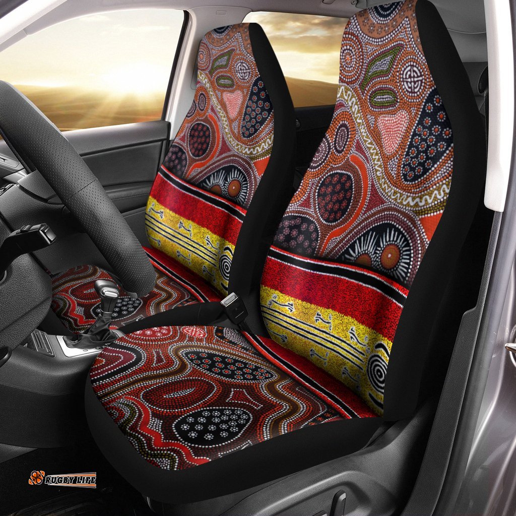 Car Seat Cover Aboriginal Unique Style