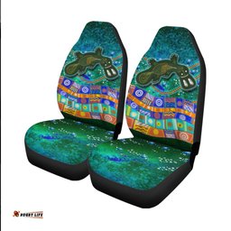 Aboriginal Platypus Painting Car Seat Covers
