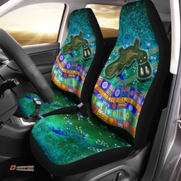 Aboriginal Platypus Painting Car Seat Covers