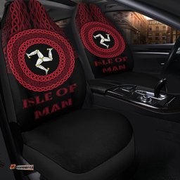 Isle of Man Celtic Car Seat Cover Legend of Isle of Man