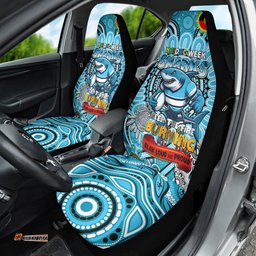 NAIDOC Week 2024 Sharks Car Seat Cover Mascot Rugby