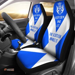 Scotland Car Seat Covers Set Of 2 Let The Scottish Handle It
