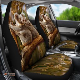 Car Seat Covers - Australian Koala Seat Covers 3D Koala