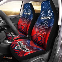 Melbourne Demons Car Seat Cover 07