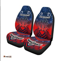 Melbourne Demons Car Seat Cover 07