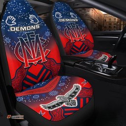 Melbourne Demons Car Seat Cover 07