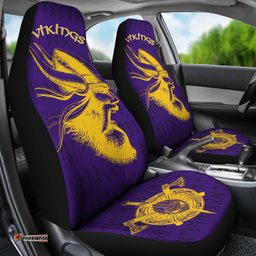 Vikings Warrior Car Seat Covers