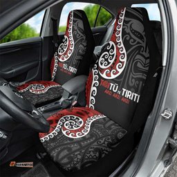 Honour The Treaty New Zealand Car Seat Cover Toitu Te Tiriti Ake!Ake!Ake!