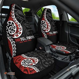 Honour The Treaty New Zealand Car Seat Cover Toitu Te Tiriti Ake!Ake!Ake!