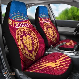 Brisbane Indigenous Car Seat Covers Proud Lions