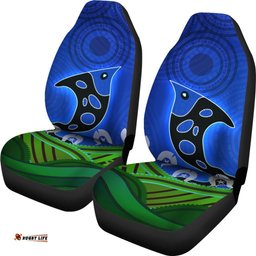 Car Seat Cover Torres Strait Dot Patterns