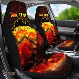 Aboriginal Personalised Car Seat Covers Anangu Custodians