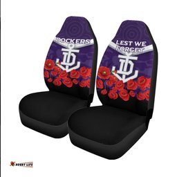 Dockers ANZAC Day Car Seat Covers Indigenous Art