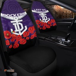 Dockers ANZAC Day Car Seat Covers Indigenous Art
