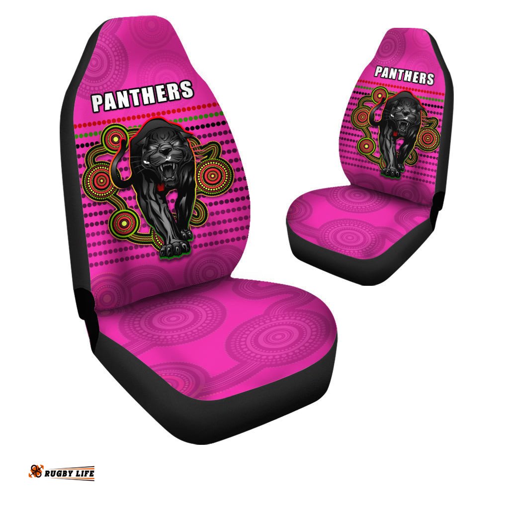 Panthers Indigenous Car Seat Cover Version Pink Alternate