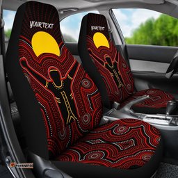 Aboriginal Personalised Car Seat Covers The Sun Always Shines