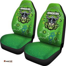 Canberra Raiders Car Seat Covers Indigenous Country Style