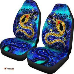 Aboriginal Car Seat Covers Indigenous Crocodile