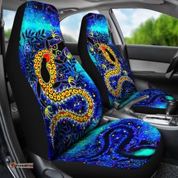 Aboriginal Car Seat Covers Indigenous Crocodile