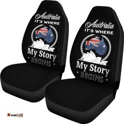 Car Seat Covers Sydney Opera Seat Covers Australian Flag Universal Fit