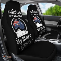 Car Seat Covers Sydney Opera Seat Covers Australian Flag Universal Fit
