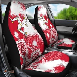 Isle of Man Car Seat Covers Isle of Man Celtic Cross