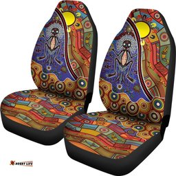 Car Seat Covers Shaman People and Animals