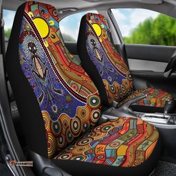 Car Seat Covers Shaman People and Animals