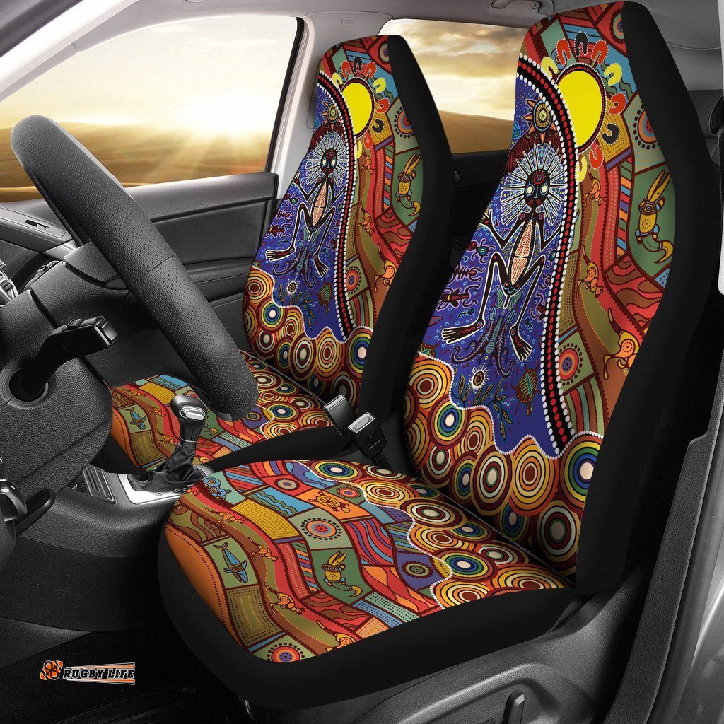 Car Seat Covers Shaman People and Animals