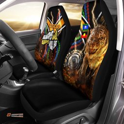 Wests Tigers NAIDOC Week Car Seat Covers Version Aboriginal Tiger 3D
